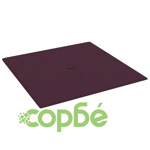 Стенни панели, 12 бр, лилави, 30x30 см, плат, 1,08 кв.м. ➤ топ цена ➤ sorbe.bg