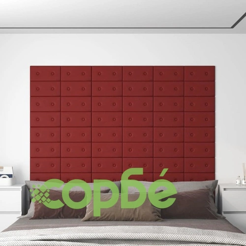 Стенни панели 12 бр керемидени 30x15 см изкуствена кожа 0,54 м² ➤ топ цена ➤ sorbe.bg