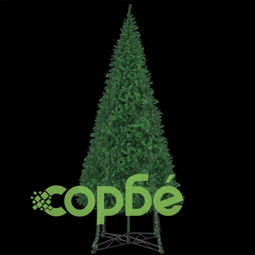 Изкуствено коледно дърво със стойка, 500 см, зелено  ➤ топ цена ➤ sorbe.bg