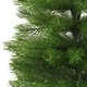 Изкуствена тънка коледна елха със стойка, 180 см, PE