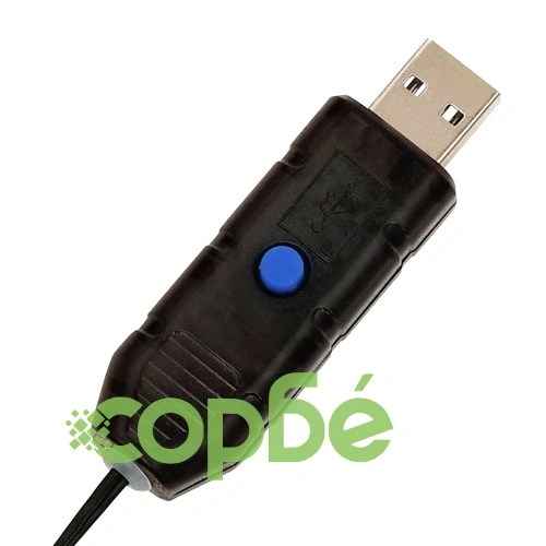 Усукана осветена коледна елха със саксия, бяла, 120 см, PVC ➤ топ цена ➤ sorbe.bg