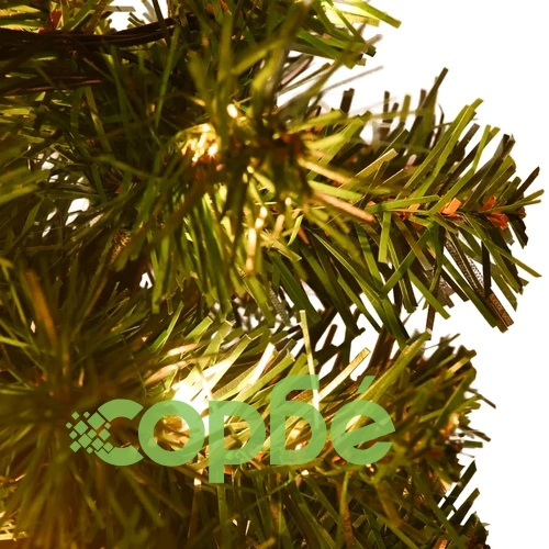 Коледни елхи за пътеки 6 бр с топло бели LED 45 см PVC ➤ топ цена ➤ sorbe.bg