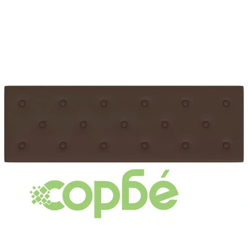 Стенни панели 12 бр кафяви 90x30 см изкуствена кожа 3,24 м² ➤ топ цена ➤ sorbe.bg