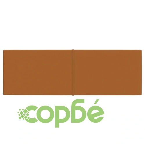 Стенни панели, 12 бр, кафяви, 90x30 см, кадифе, 3,24 кв.м. ➤ топ цена ➤ sorbe.bg