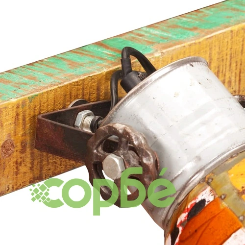 Индустриална лампа за стена, многоцветна, 65x25 см, E27 ➤ топ цена ➤ sorbe.bg