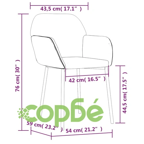 Трапезни столове, 2 бр, тъмносиви, кадифе ➤ топ цена ➤ sorbe.bg