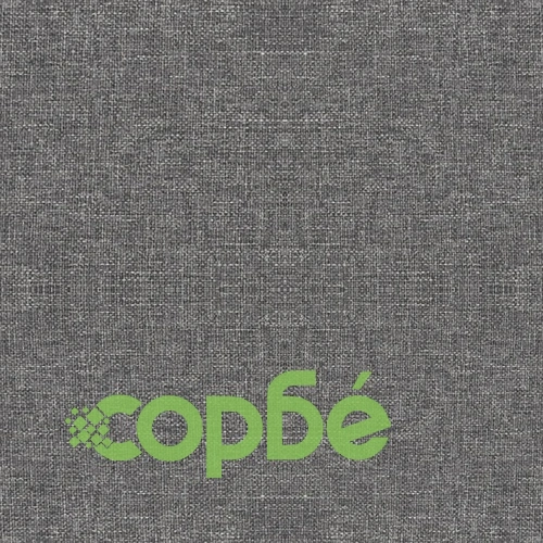 Въртящ се офис стол, светлосив, текстил ➤ топ цена ➤ sorbe.bg