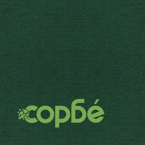 Въртящ се офис стол, тъмнозелен, кадифе ➤ топ цена ➤ sorbe.bg