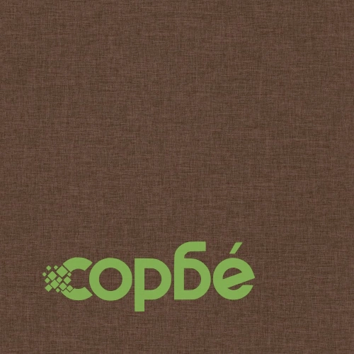 Въртящ се офис стол, кафяв, текстил ➤ топ цена ➤ sorbe.bg