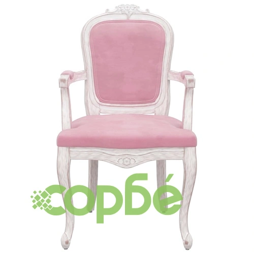 Трапезен стол, розов, 62x59,5x100,5 см, кадифе ➤ топ цена ➤ sorbe.bg
