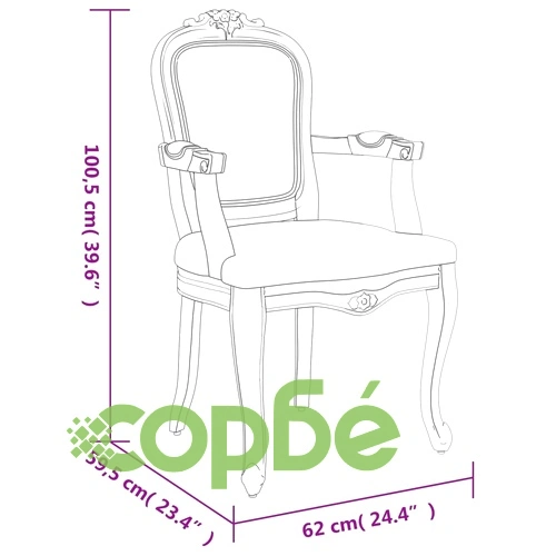 Трапезни столове, 2 бр, бежови, 62x59,5x100,5 см, лен ➤ топ цена ➤ sorbe.bg