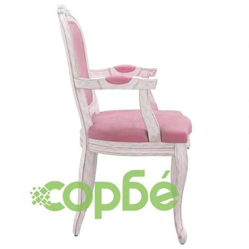 Трапезни столове, 2 бр, розово, 62x59,5x100,5 см, кадифе ➤ топ цена ➤ sorbe.bg