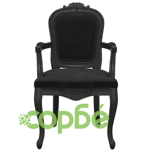Трапезни столове, 2 бр, черни, 62x59,5x100,5 см, кадифе ➤ топ цена ➤ sorbe.bg