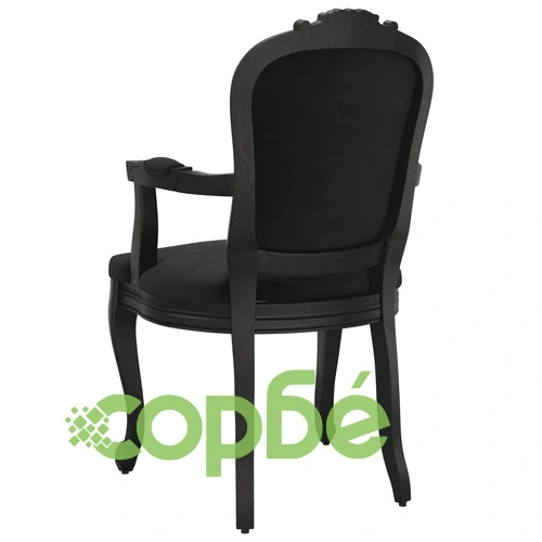 Трапезни столове, 2 бр, черни, 62x59,5x100,5 см, кадифе ➤ топ цена ➤ sorbe.bg