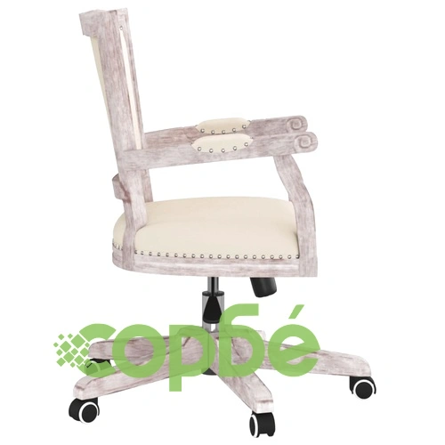 Въртящ офис стол, лен ➤ топ цена ➤ sorbe.bg