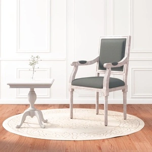 Фотьойл, тъмносив, 54x59x99 см, текстил