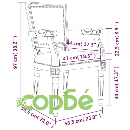 Трапезен стол, лен ➤ топ цена ➤ sorbe.bg