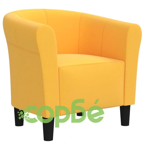 Фотьойл, жълт, текстил ➤ топ цена ➤ sorbe.bg