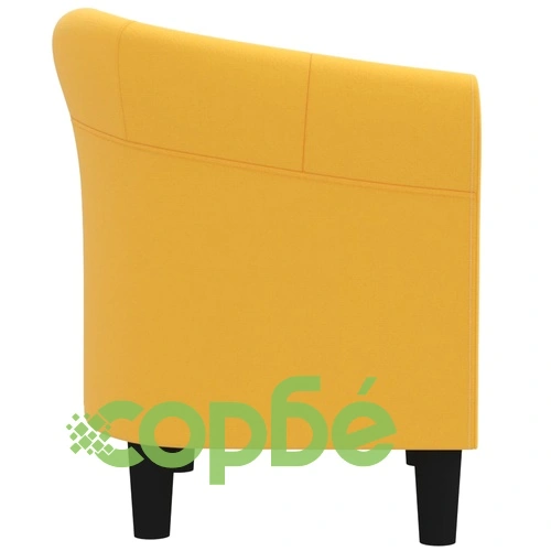 Фотьойл, жълт, текстил ➤ топ цена ➤ sorbe.bg