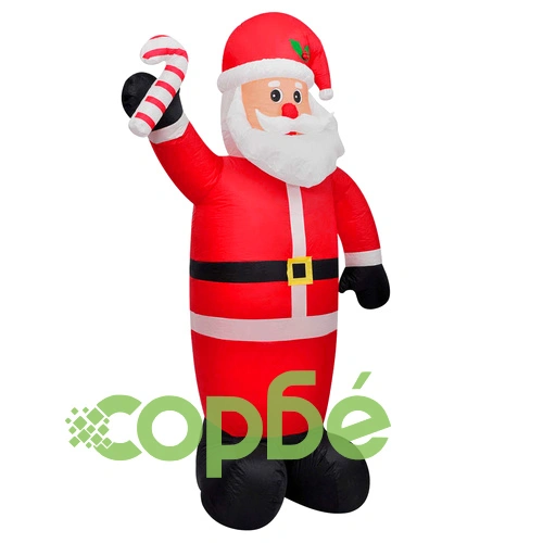 Надуваем Дядо Коледа с LED 240 см ➤ топ цена ➤ sorbe.bg