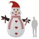 Надуваем снежен човек с LED, 360 см