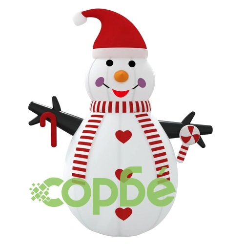 Надуваем снежен човек с LED 250 см ➤ топ цена ➤ sorbe.bg