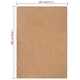 Килим правоъгълен естествен 120x180 см юта