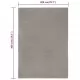 Килим правоъгълен сив 200x300 см памук