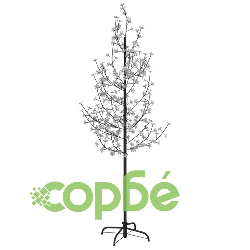 Черешов цвят LED дърво топло бяло 220 LED 220 см ➤ топ цена ➤ sorbe.bg