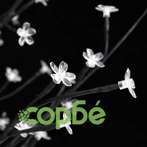 Черешов цвят LED дърво топло бяло 368 LED 300 см ➤ топ цена ➤ sorbe.bg