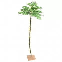 LED палмово дърво топло бяло 252 светодиода 400 см
