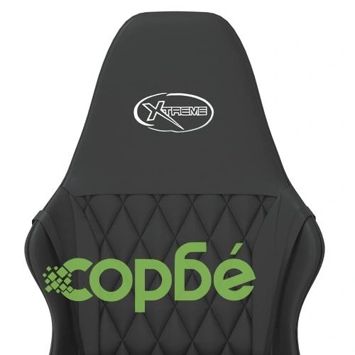 Масажен гейминг стол, черен, изкуствена кожа ➤ топ цена ➤ sorbe.bg