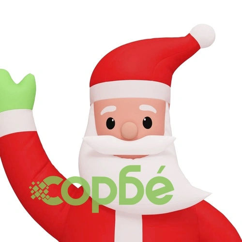 Надуваем Дядо Коледа с LED 620 см ➤ топ цена ➤ sorbe.bg