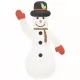 Надуваем снежен човек с LED, 620 см