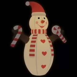 Надуваем снежен човек с LED 630 см