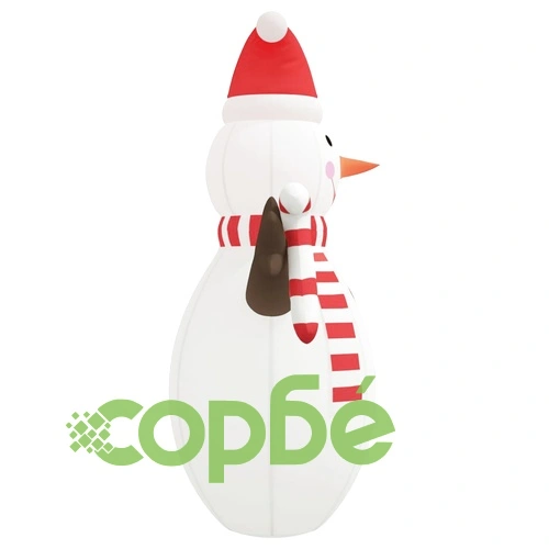 Надуваем снежен човек с LED 630 см ➤ топ цена ➤ sorbe.bg