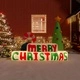 Надуваема украса Merry Christmas с LED 197 см