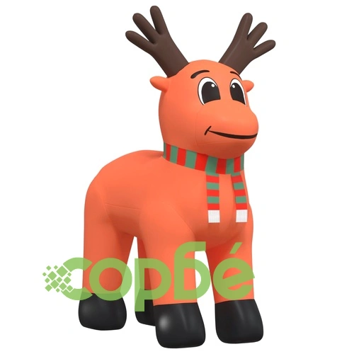 Надуваем коледен северен елен с LED 400 см ➤ топ цена ➤ sorbe.bg