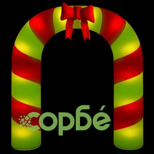 Надуваема коледна арка с LED 270 см ➤ топ цена ➤ sorbe.bg
