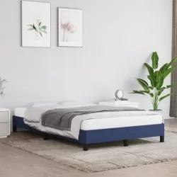 Рамка за легло синя 120x200 см плат