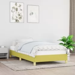 Рамка за легло зелена 80x200 см плат