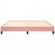 Рамка за легло, розова, 180x200 см, кадифе