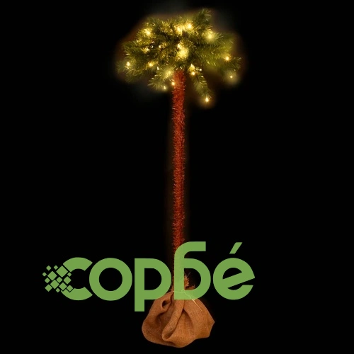 Коледно дърво с LED 210 см ➤ топ цена ➤ sorbe.bg