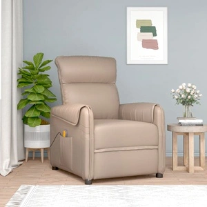 Масажен стол, капучино, изкуствена кожа