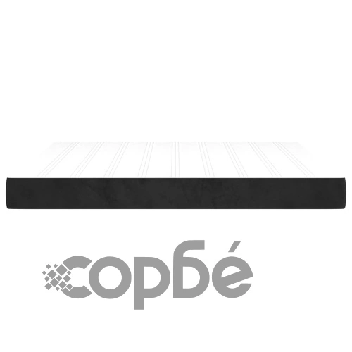 Матрак за легло с покет пружини черен 160x200x20 см кадифе ➤ топ цена ➤ sorbe.bg