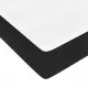 Матрак за легло с покет пружини черен 180x200x20 см кадифе