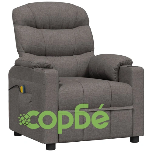 Масажен стол, тъмносив, текстил ➤ топ цена ➤ sorbe.bg