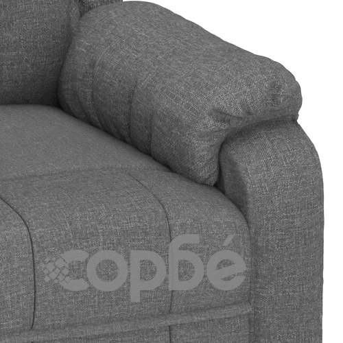 Масажен стол, тъмносив, текстил ➤ топ цена ➤ sorbe.bg