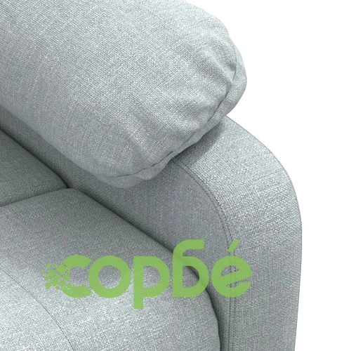 Масажен стол, светлосив, текстил ➤ топ цена ➤ sorbe.bg