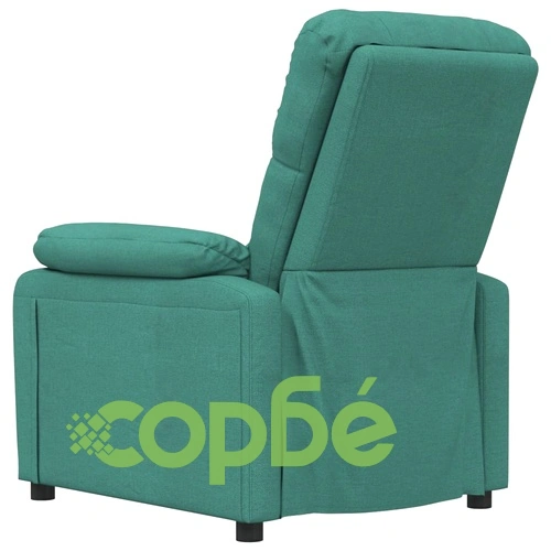 Масажен стол, тъмнозелен, текстил ➤ топ цена ➤ sorbe.bg